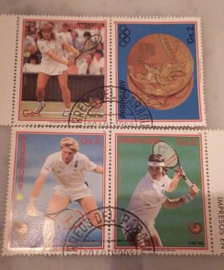 海外切手　パラグアイ　1988年　ソウルオリンピック