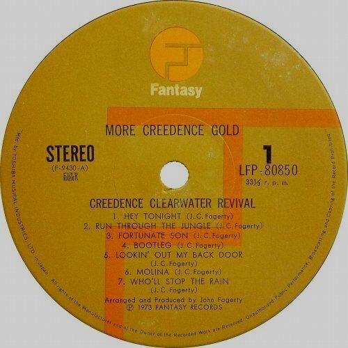 More Creedence Gold (Label)