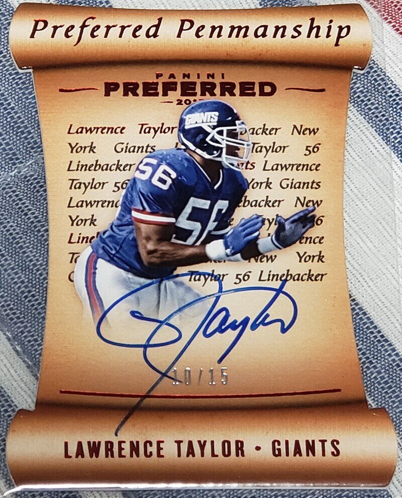 Lawrence Taylor 2017 Preferred