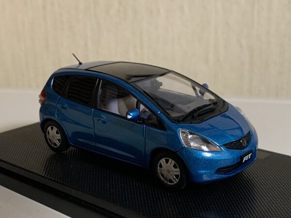 ホンダ特注 エブロ フィット スカイルーフ 07 1 43 Honda Modelcar Muuseo