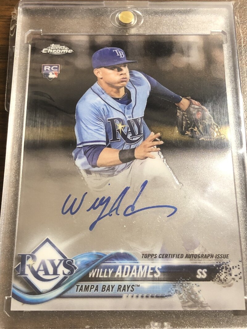 2018 Topps Chrome Willy Adames