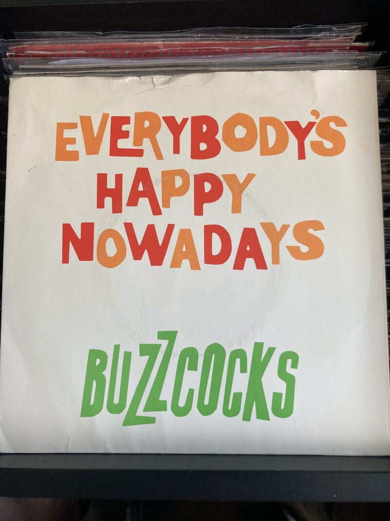 BUZZCOCKS / EVERYBODY'S HAPPY NOWADAYS