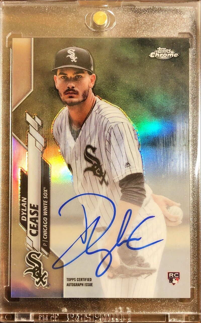 2020 Topps Chrome Dylan Cease (Refractor)