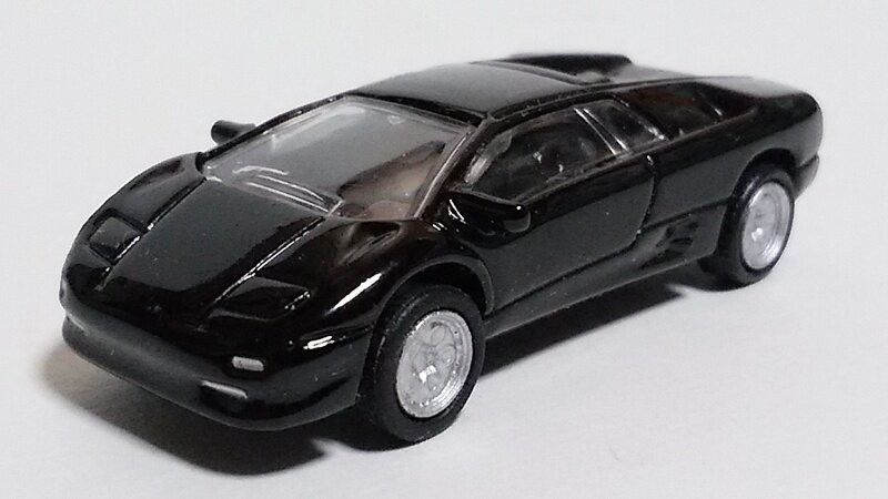 1/100 Lamborghini Diablo ブラック