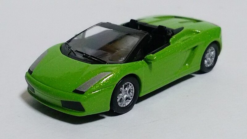 1/100 Lamborghini Gallardo Spyder グリーン