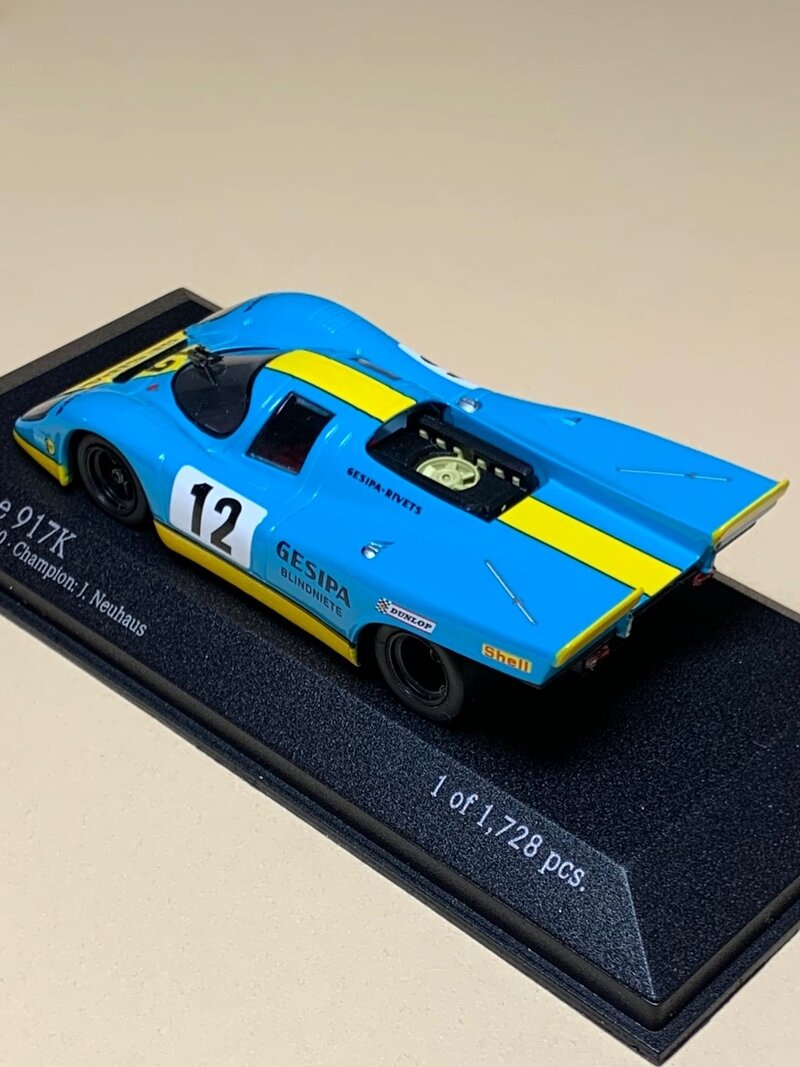 ミニチャンプス 1/43 ポルシェ917K 1970