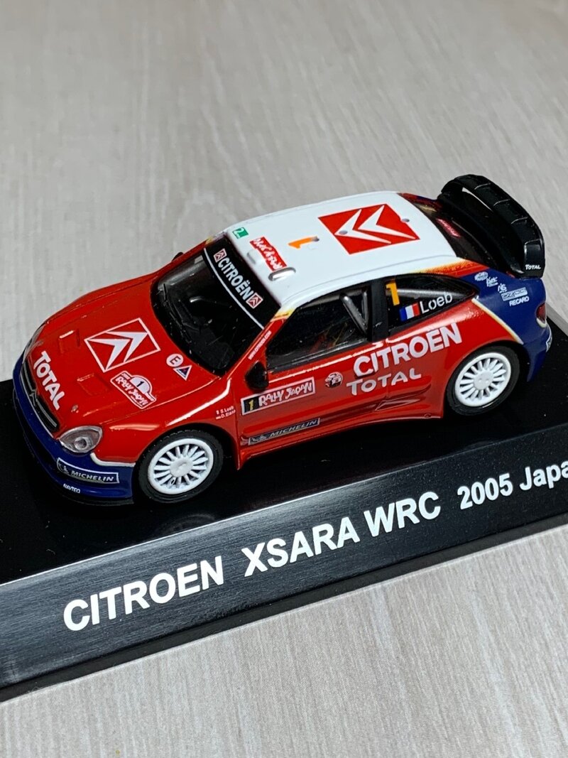シーエムズ 1/64 シトロエンクサラ WRC 2005 JAPAN