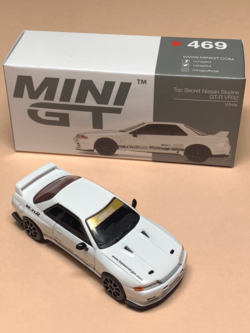 MINI GT Top Secret Nissan スカイラインGT-R VR32