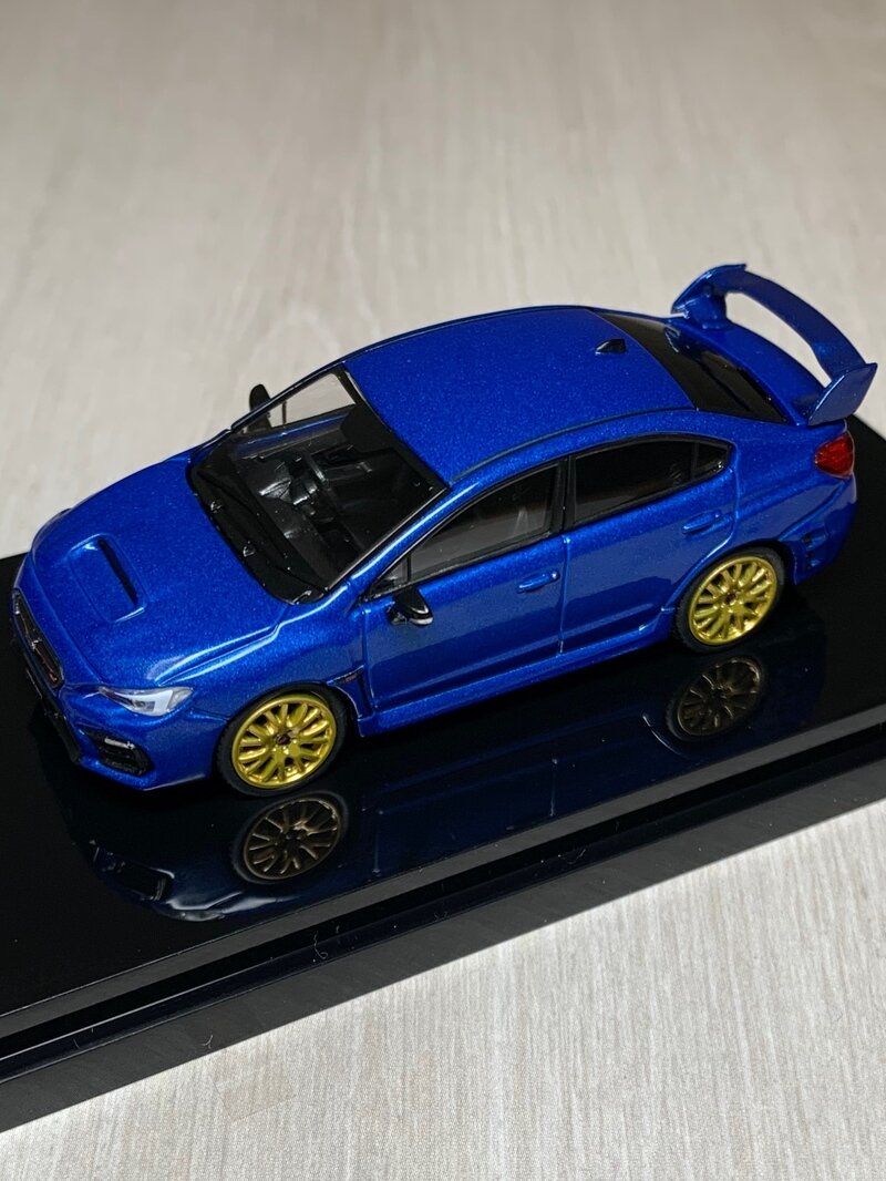 ホビージャパン 1/64 スバルWRX STi EJ20 ファイナルエディション フルパッケージ