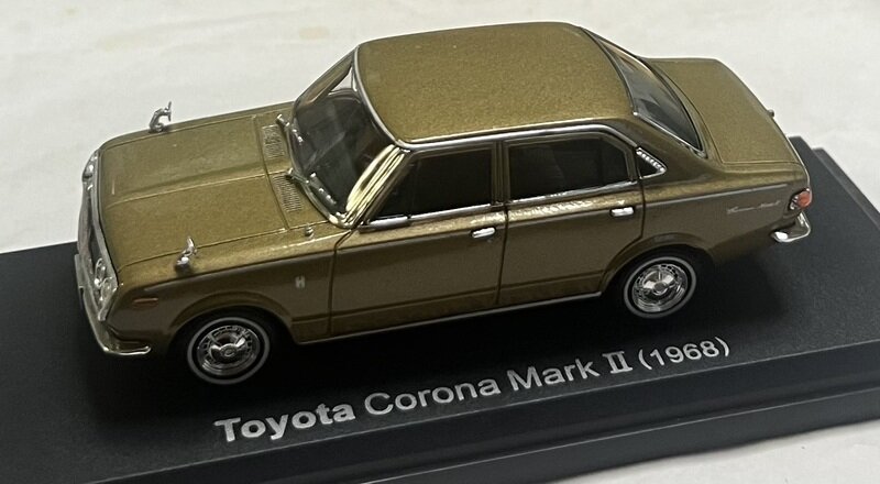 国産名車コレクション　第32号　トヨペットコロナマークⅡ (1968)