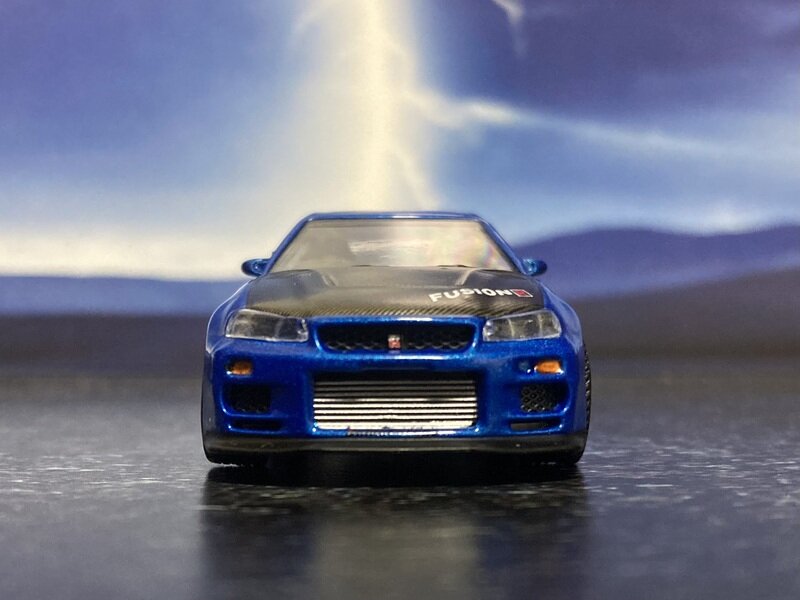 Nissan Skyline GT-R(R34) Top Secret  Bayside Blue