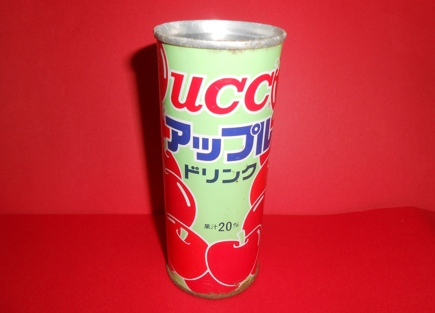 UCC アップルドリンク 空缶（1982年） | Japanese car accessories