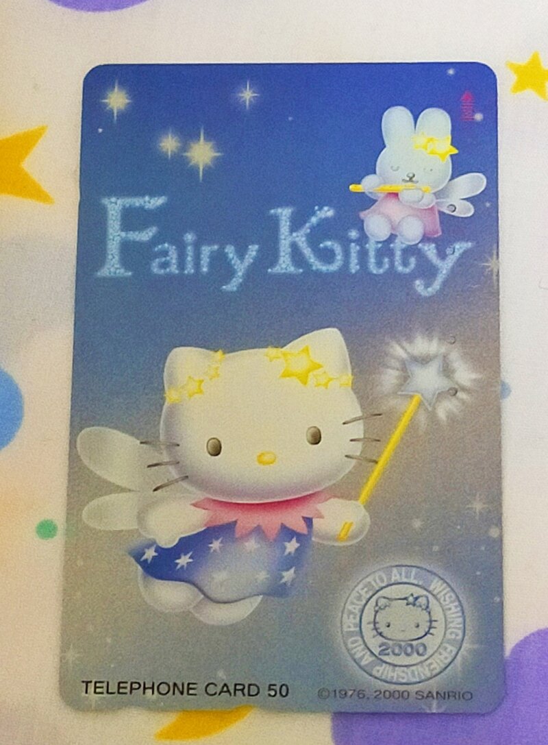 Fairy Kitty2000年TELEPHONE CARD50