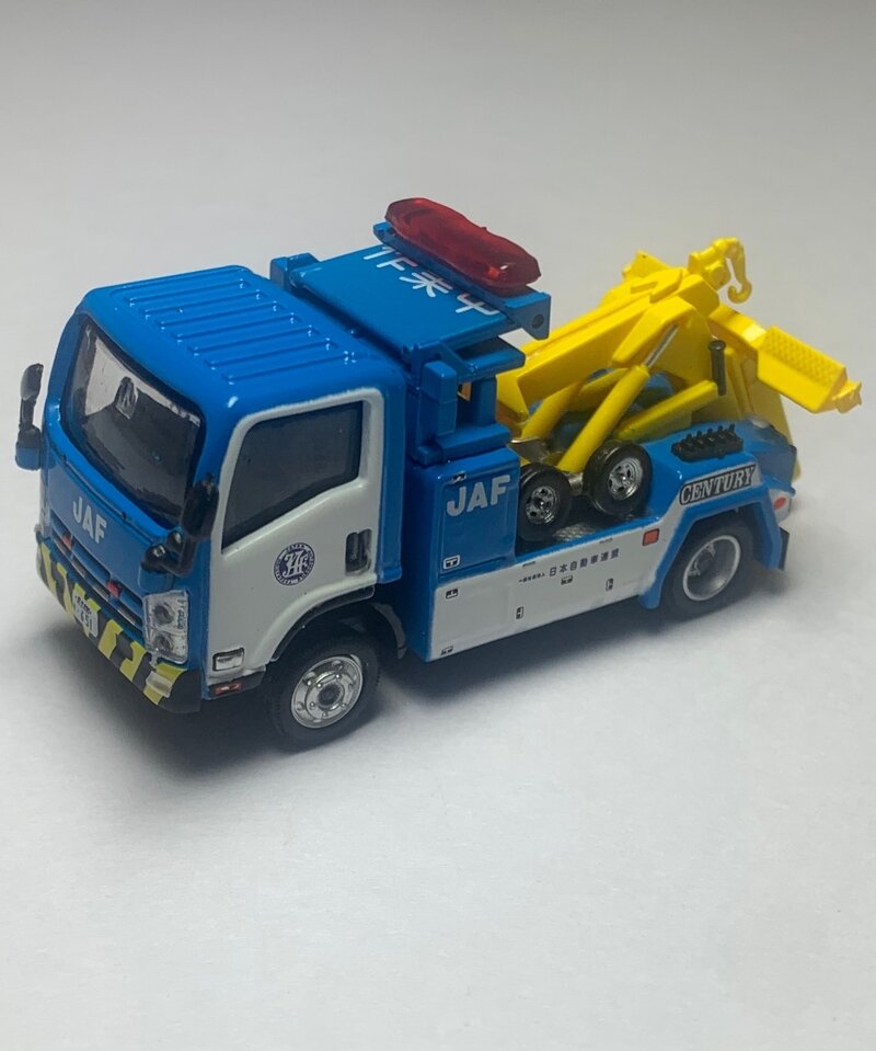 Tiny いすゞ Nシリーズ JAF Flatbed Tow Truck