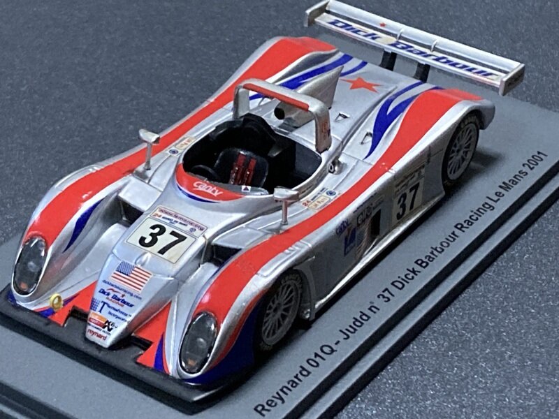 1/43 Spark Reynard 01Q-Judd n° 37 Dick Barbour Racing Le Mans 2001