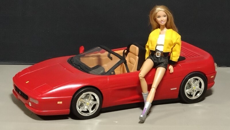 Barbie フェラーリF355 ドールカー Mattel