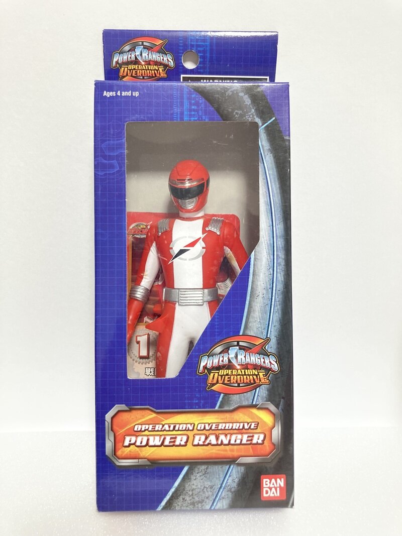POWER RANGER OPERATION OVERDRIVE Red Power Ranger