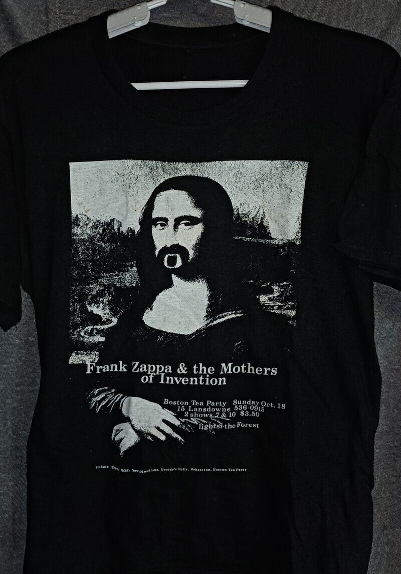 Frank Zappa & The Mothers Of Invention Tシャツ『Boston Tea Party』