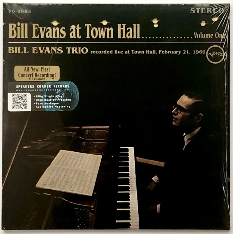 Bill Evans Trio / At Town Hall Volume One 180g Vinyl