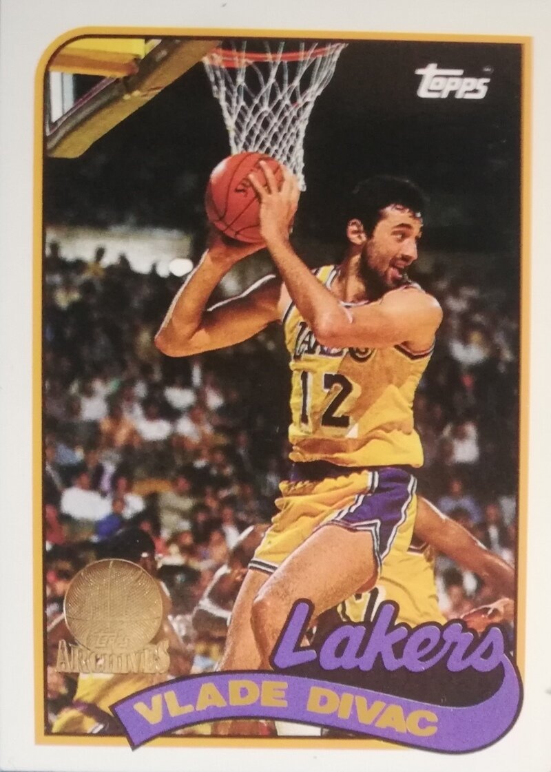 Topps Archives #118 Vlade Divac