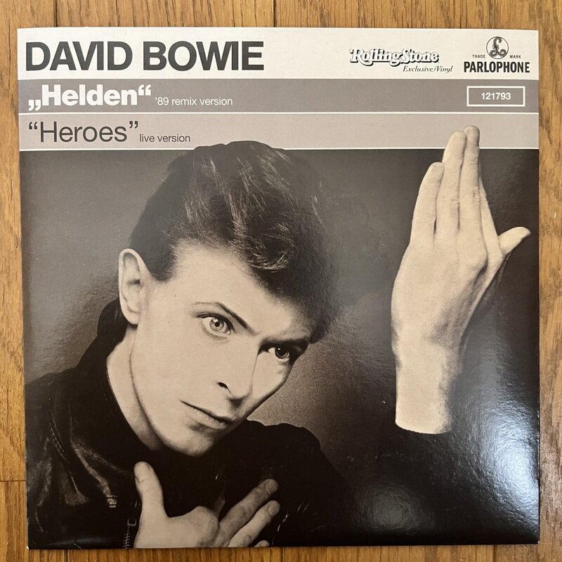 David Bowie Helden ’88 remix version Heroes live version