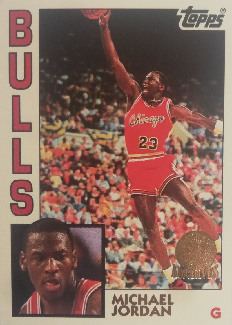 Topps Archives #52 Michael Jordan