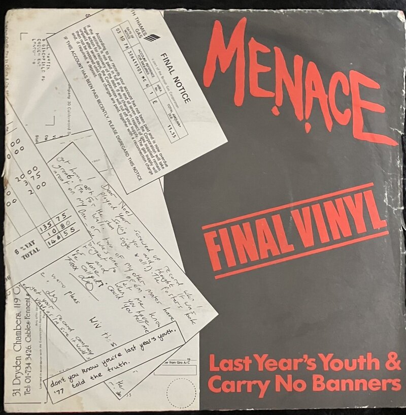 MENACE - Final Vinyl