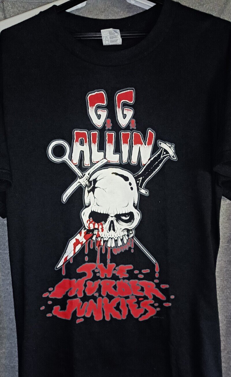 GG Allin Ｔシャツ⑨『GG Allin And The Murder Junkies』