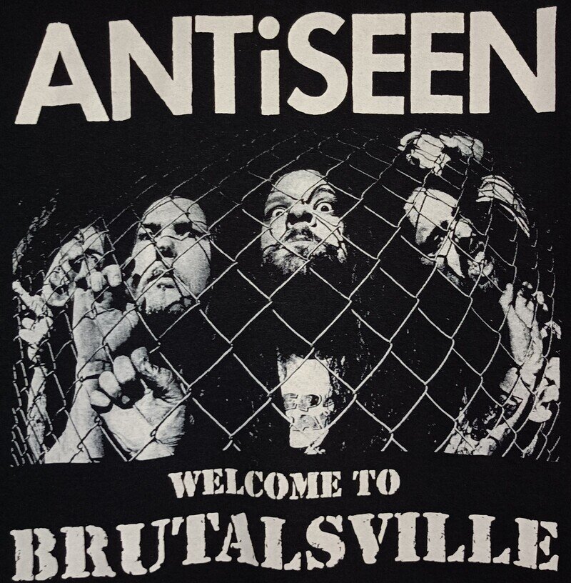 Antiseen Ｔシャツ①『Welcome To Brutalsville』
