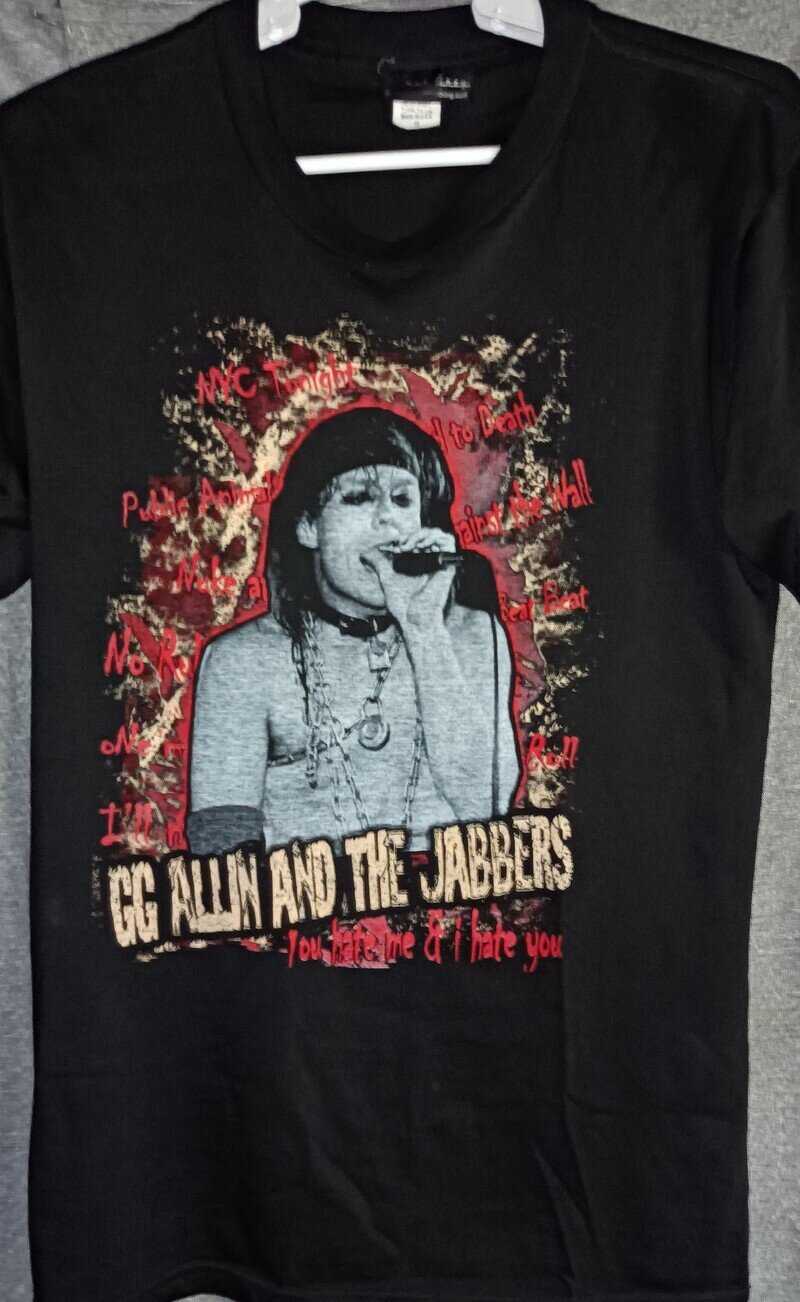 GG Allin Ｔシャツ⑩『GG Allin And The Jabbers 』