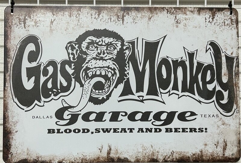 Gas Monkey garage インテリアプレート