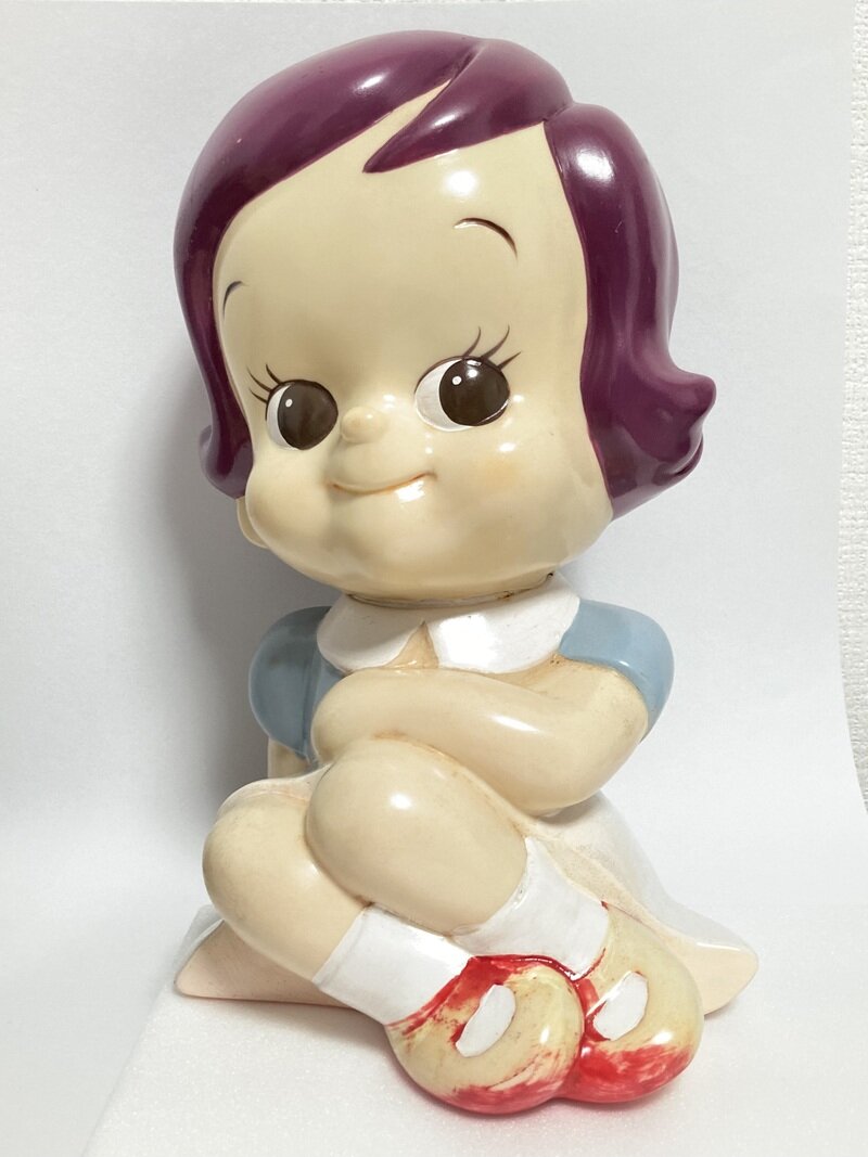 かんぎん のばらちゃん 展示用ソフビ人形