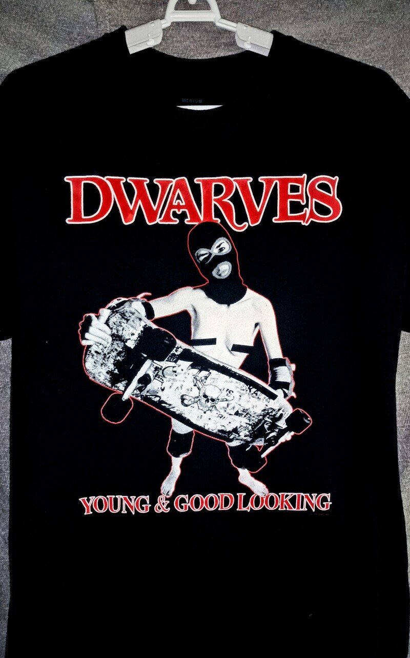 Dwarves Ｔシャツ①『Young ＆ Good Looking』