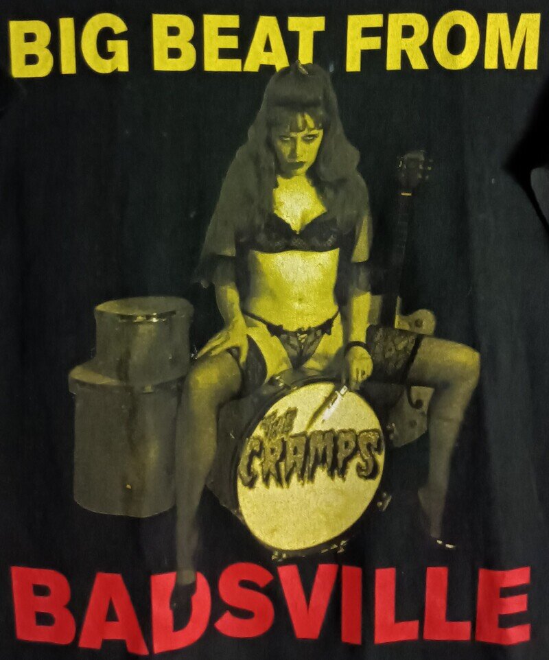 The Cramps Ｔシャツ④『Big Beat From Badsville』