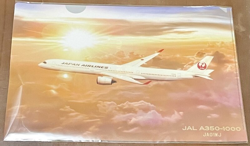 JAL A350-1000 クリアファイル　その3