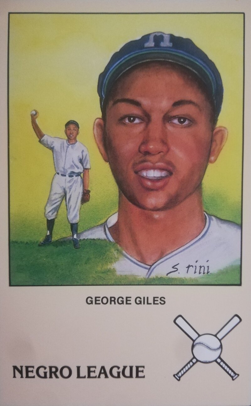 Historic Limited Editions Negro League Series #1 Card #5 George Giles