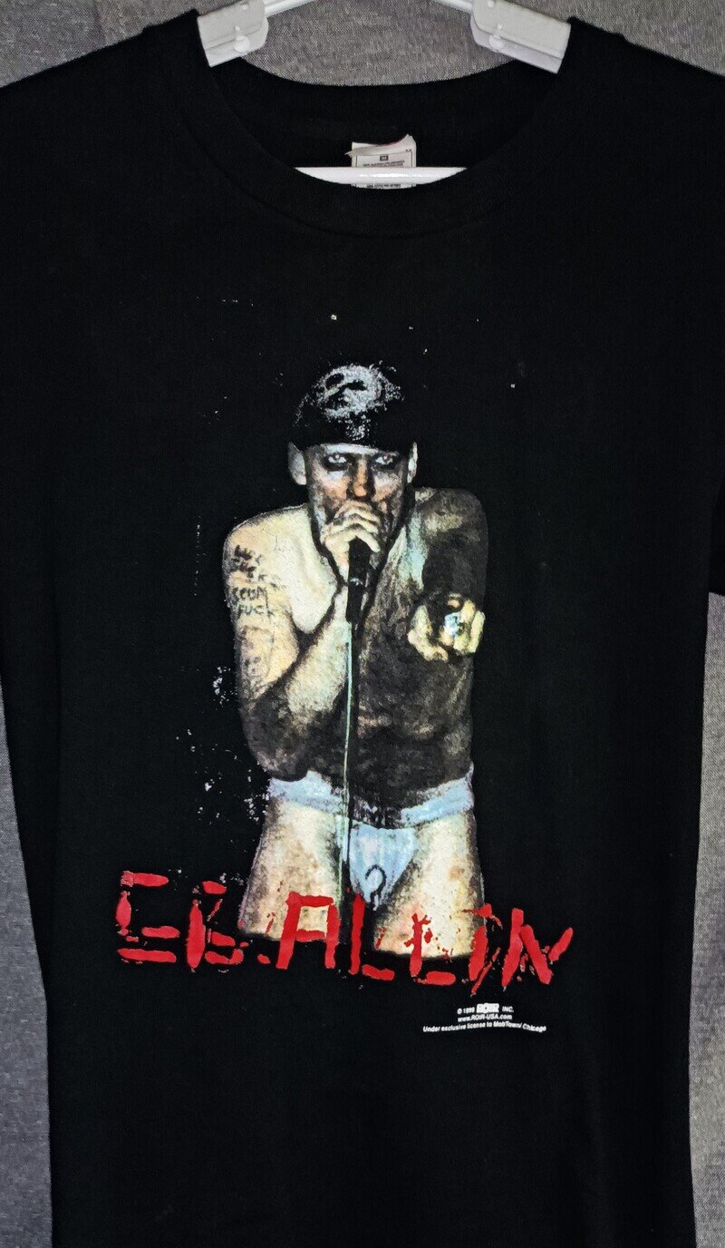 GG Allin Ｔシャツ⑫