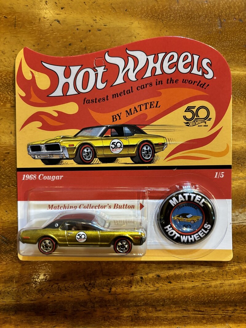 hotwheels 50周年記念 1968 Cougar