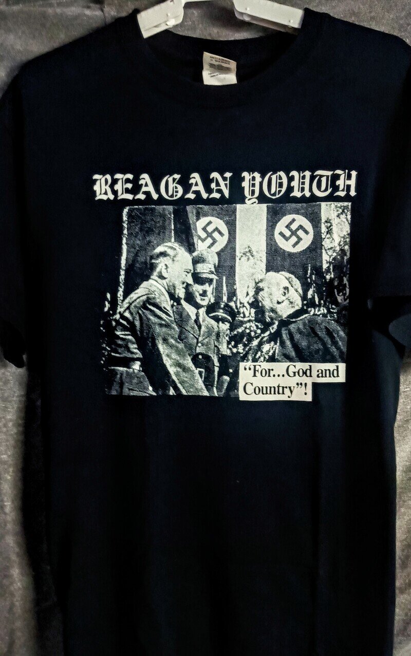 Reagan Youth Ｔシャツ②『For God And Country』