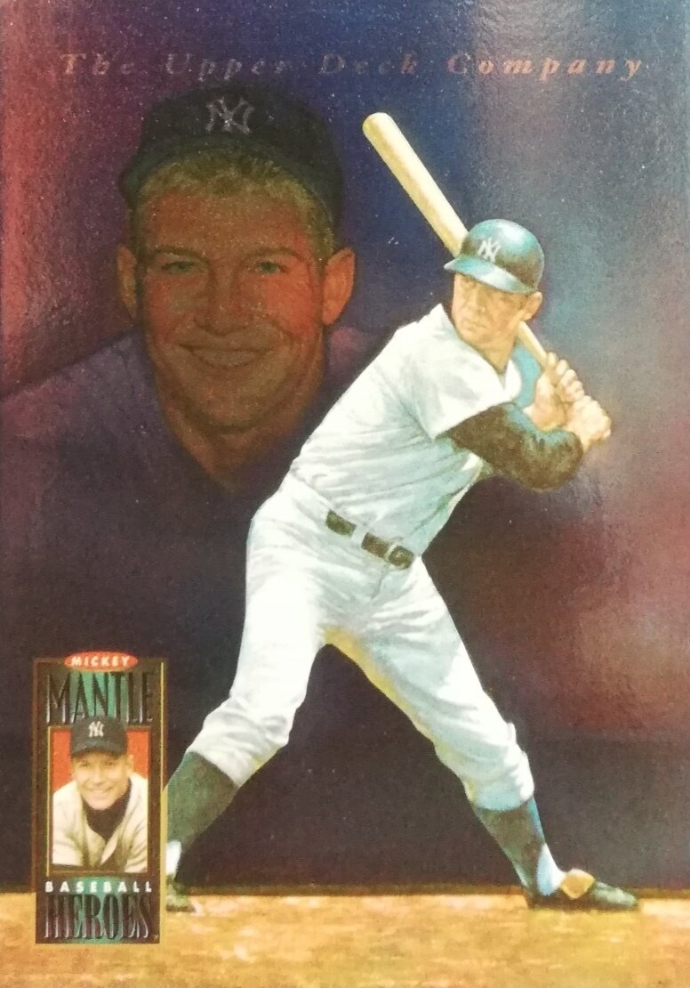 1994 Upper Deck Baseball Heroes #72 Mickey Mantle Checklist