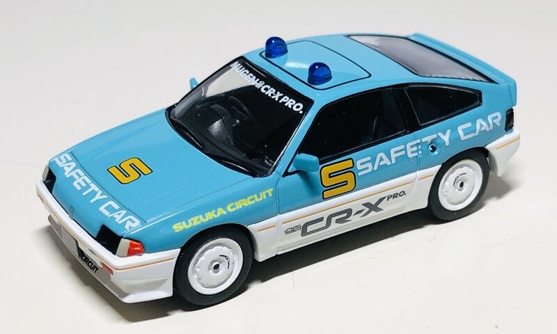 Tomica Limited Vintage Neo LV-N318a ホンダ バラードスポーツCR-X MUGEN CR-X PRO  鈴鹿サーキット セーフティカー（水色／白）