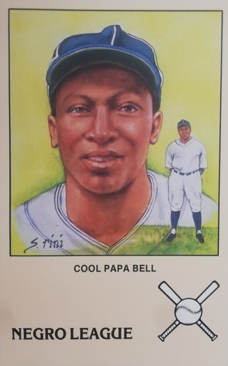 Historic Limited Editions Negro League Series #1 Card #7 Cool  Papa Bell