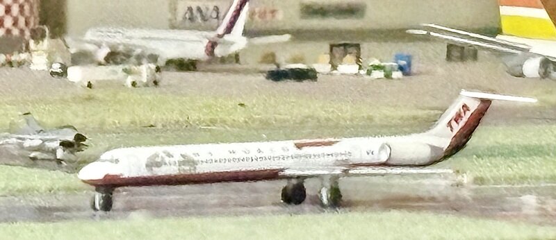 ヘルパ　【1/500】　TWAトランスワールド航空　MD-82 "Wings of Pride"