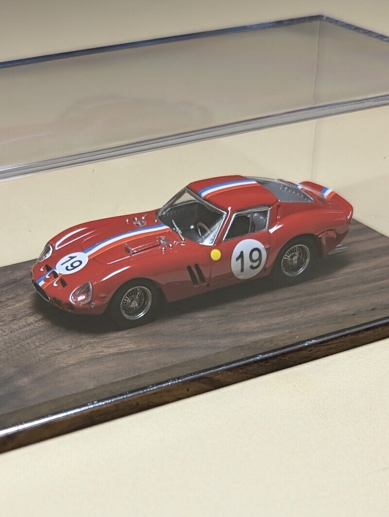 1/64 250 GTO S/N 3705GT 1962 LE MANS CLASS WINNER #19