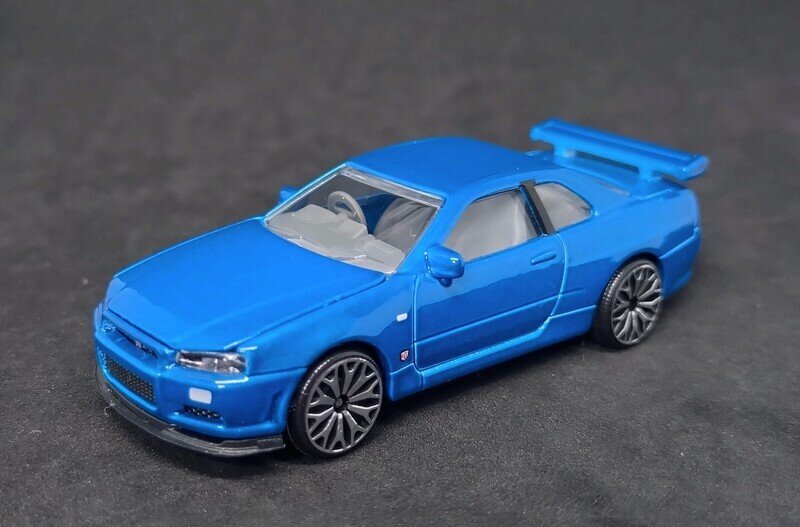 マジョレット 日産 スカイラインGT-R(R34) ブルー