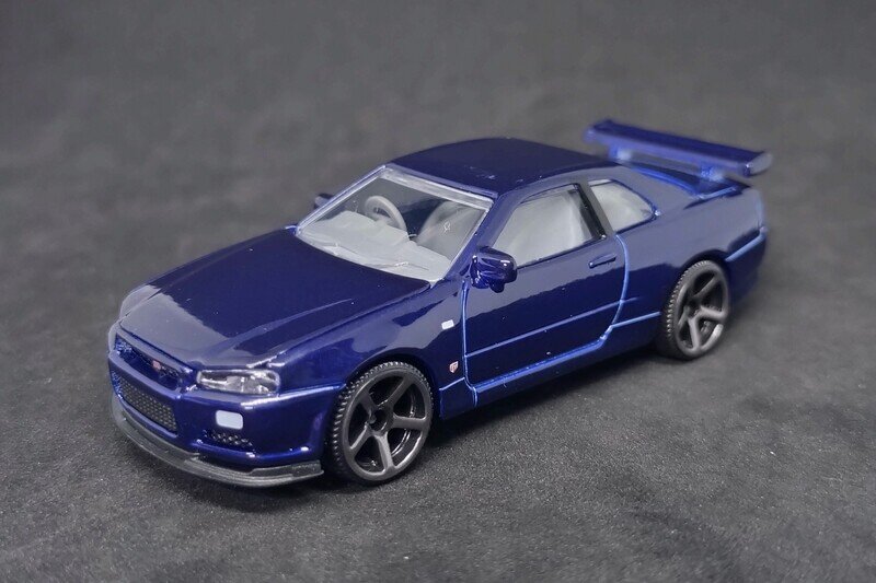 マジョレット 日産 スカイラインGT-R(R34) ミッドナイトパープル？