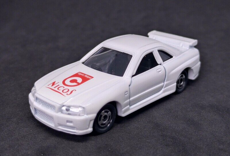 トミカ アイアイアドカンパニー特注 NICOS No.20 日産スカイラインGTR(R34)