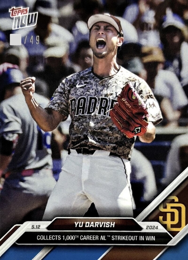 topps now 2024 183 ダルビッシュ有