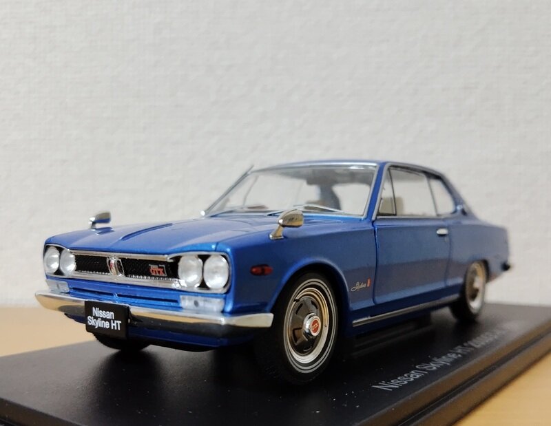 アシェット スペシャルスケール1/24 154号 国産名車コレクション スカイライン HT 2000GT-X (1971)