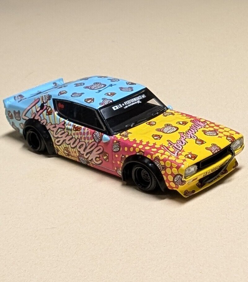 MINI GT Nissan Skyline Kenmeri Liberty Walk LBWK